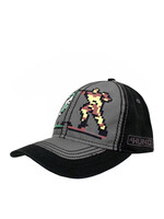 AHUNDYP 8-Bit Brawl Hat Charcoal