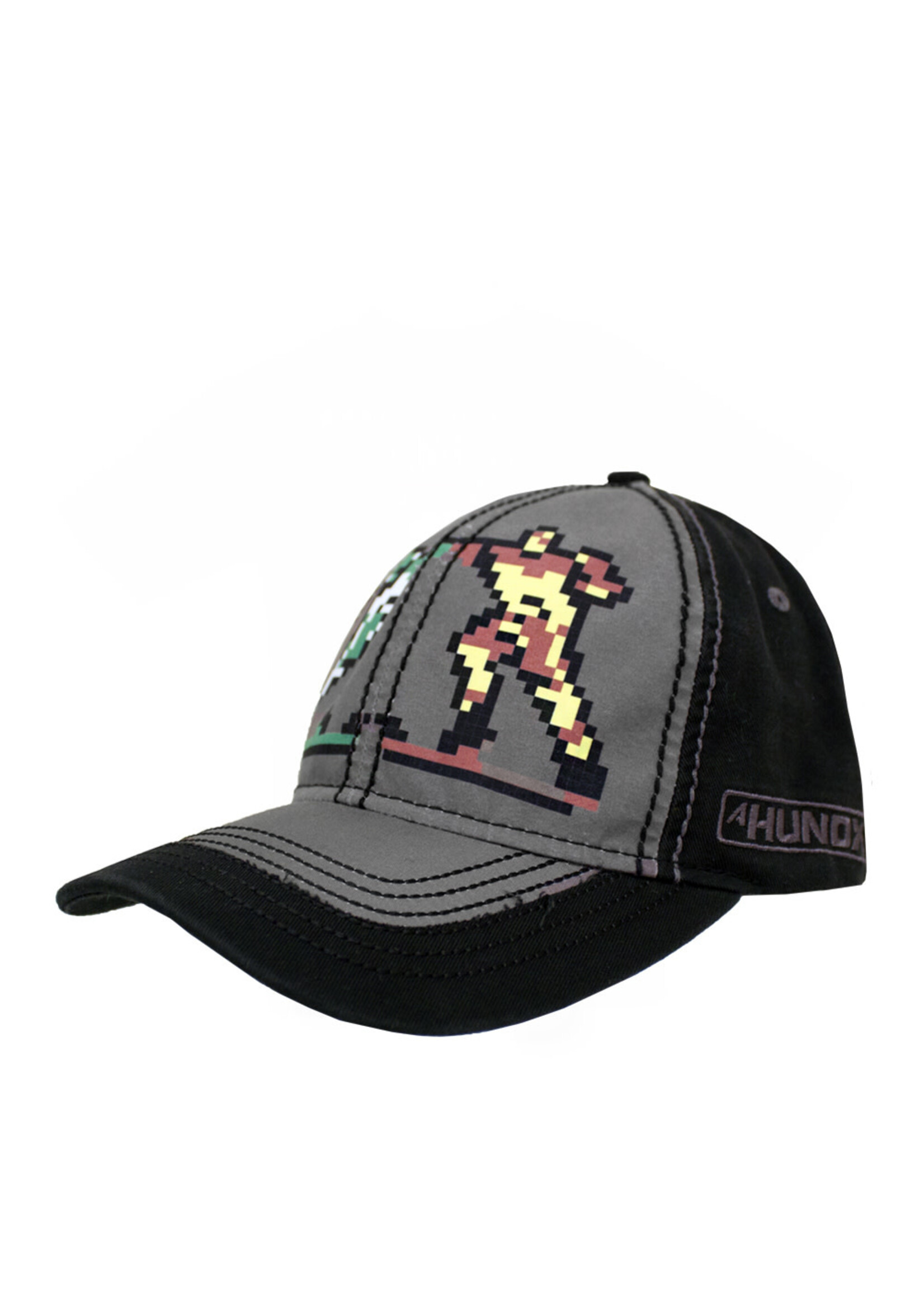 AHUNDYP 8-Bit Brawl Hat Charcoal