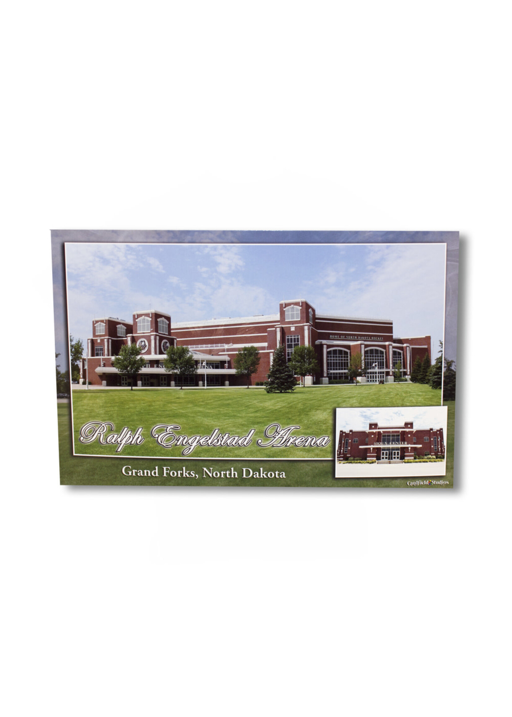 Ralph Engelstad Arena Exterior Postcard