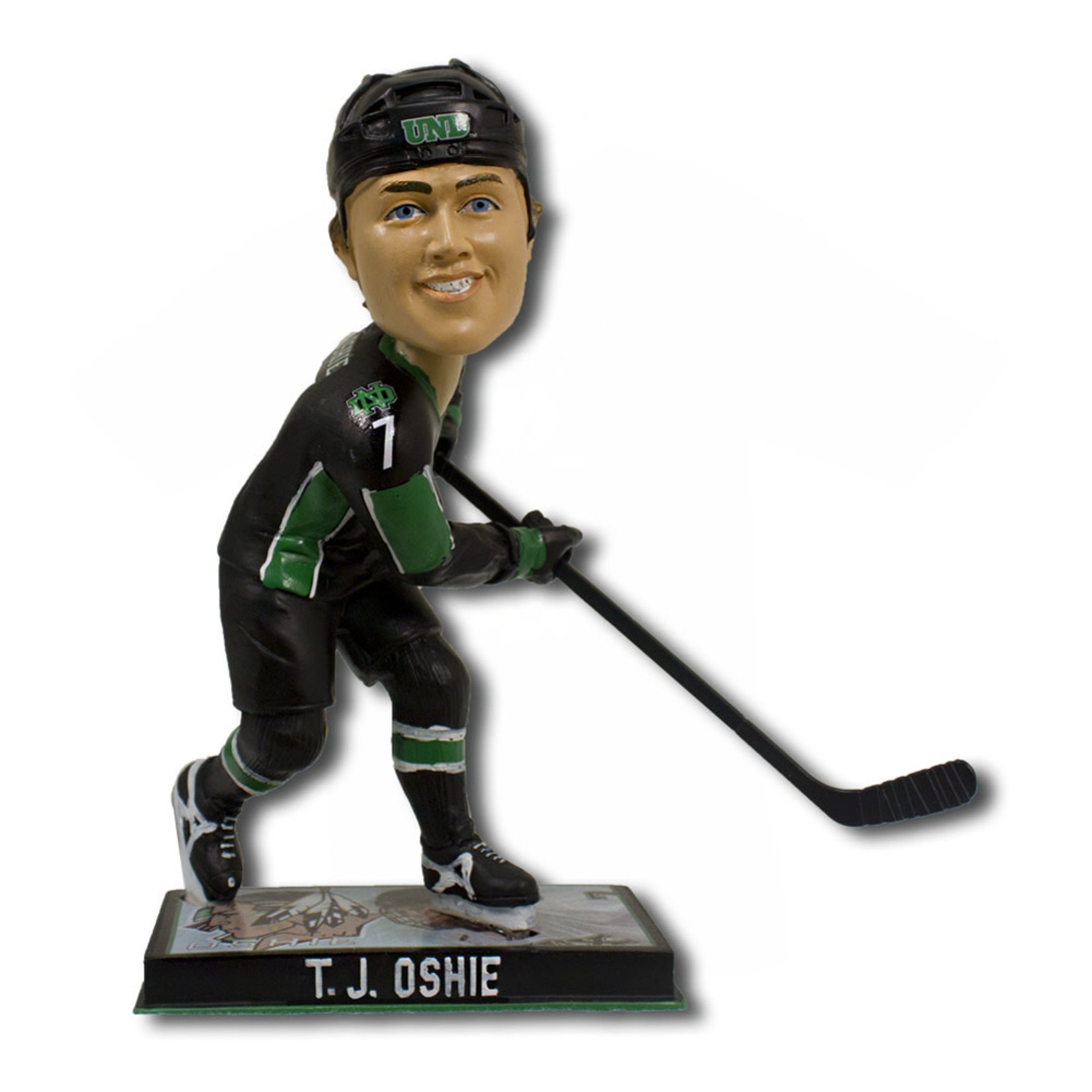 Forever Collectibles/ Tea T.J. Oshie Bobble - Alt Black Jersey