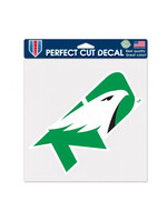 Wincraft North Dakota Fighting Hawks 8"x8" Logo Decal