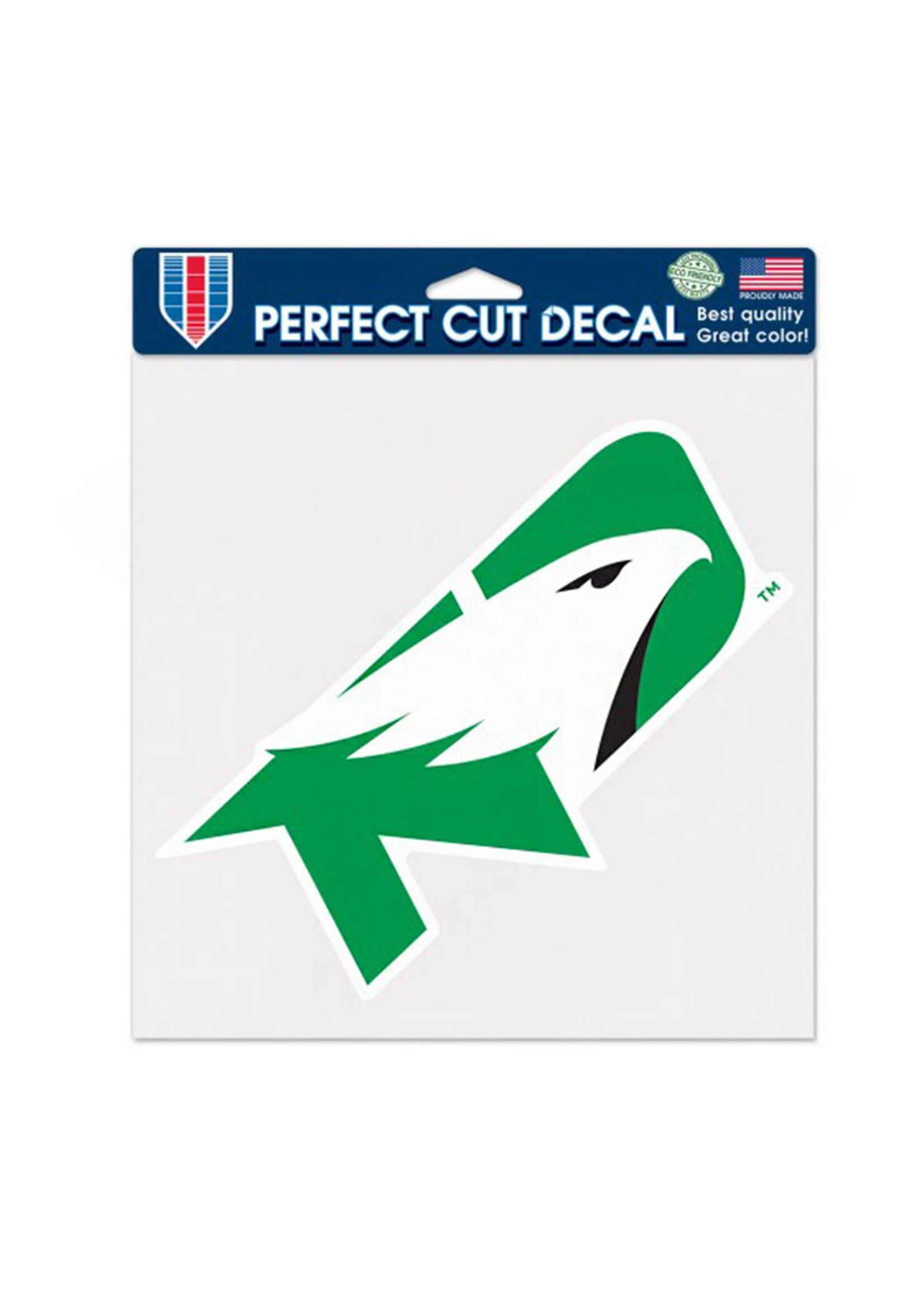 Wincraft North Dakota Fighting Hawks 8"x8" Logo Decal