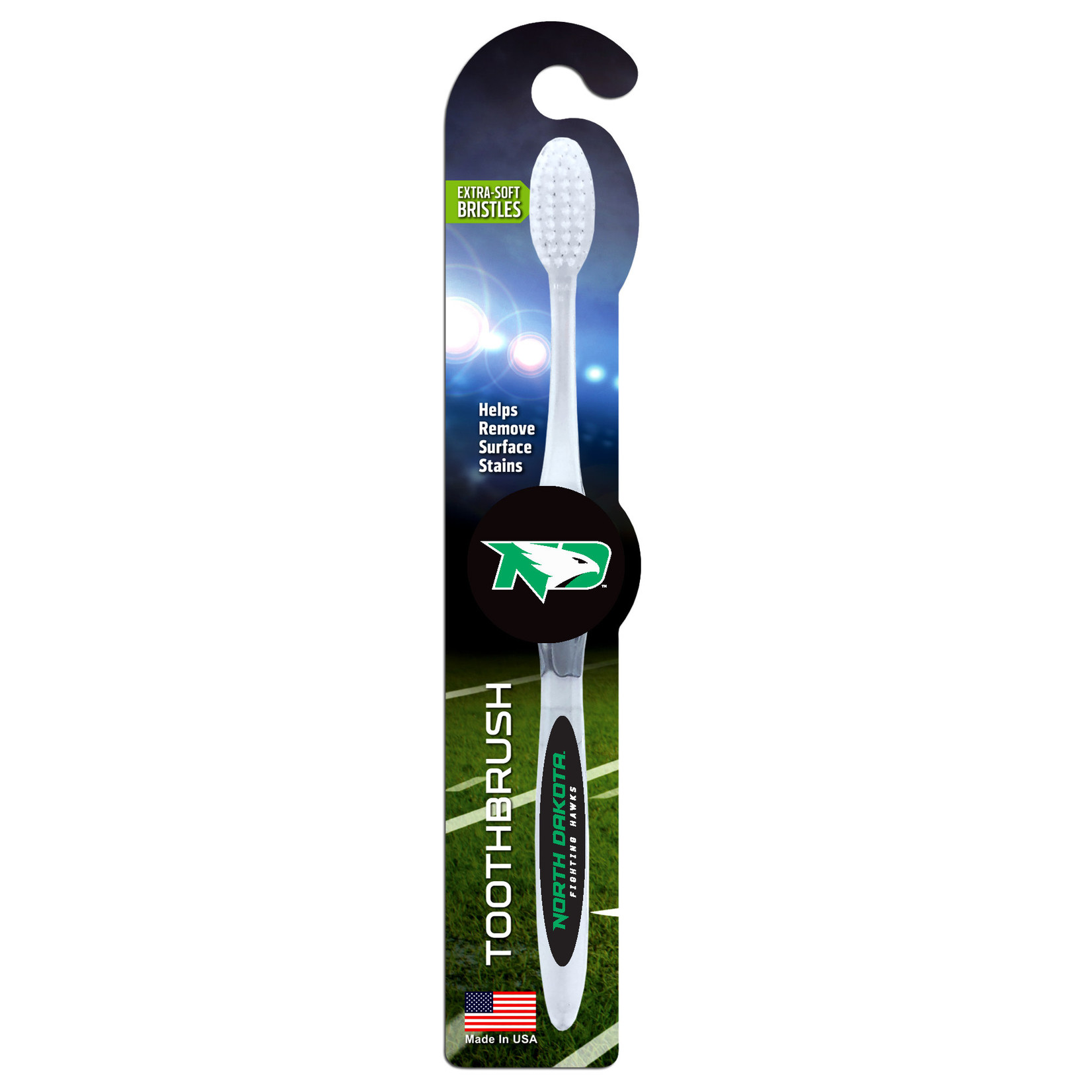 Worthy Pro University of North Dakota Fighting Hawks Toothbrush