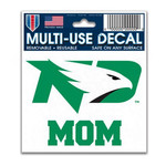 Wincraft North Dakota Fighting Hawks MOM Decal