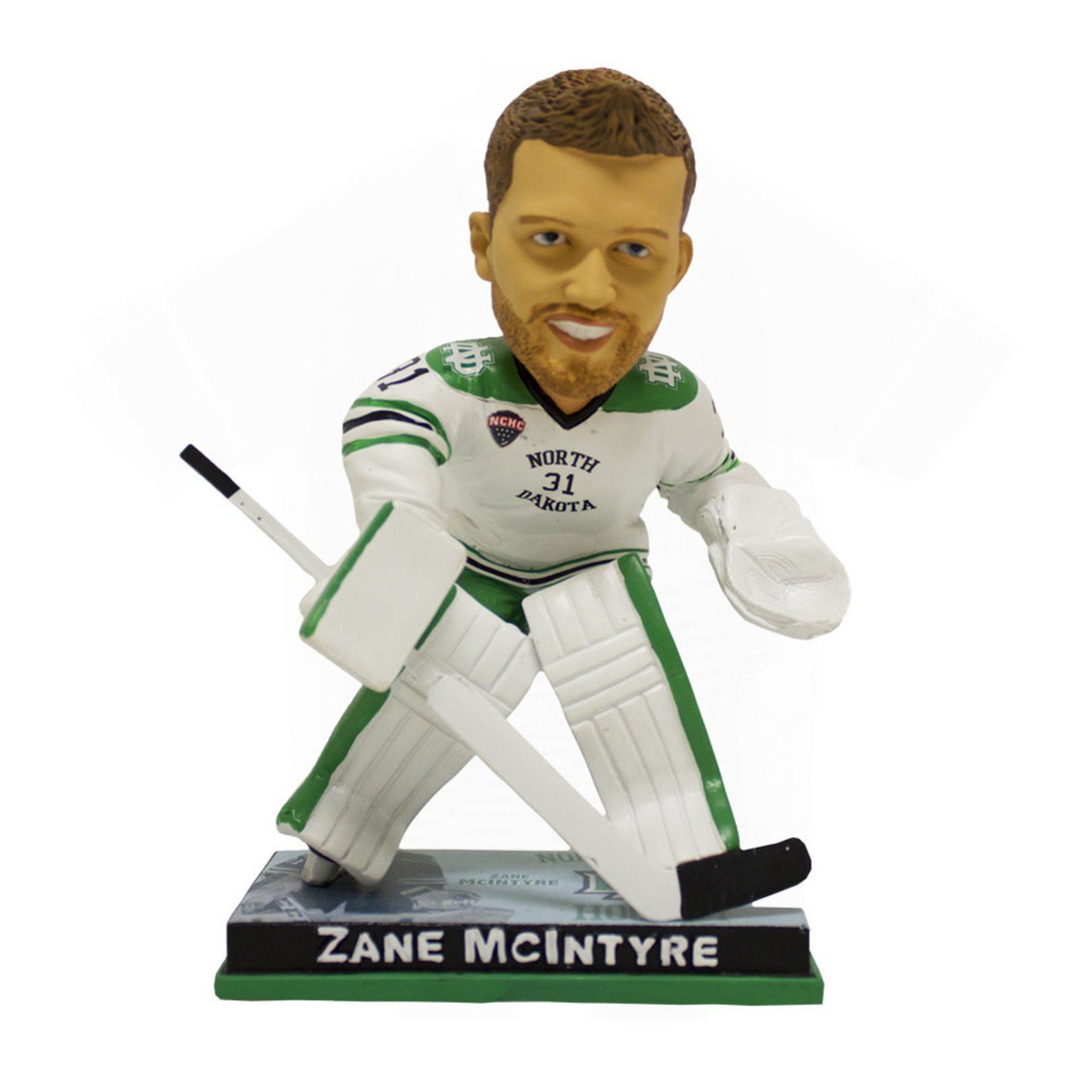 Forever Collectibles/ Tea Zane McIntyre Bobble - Home White Jersey