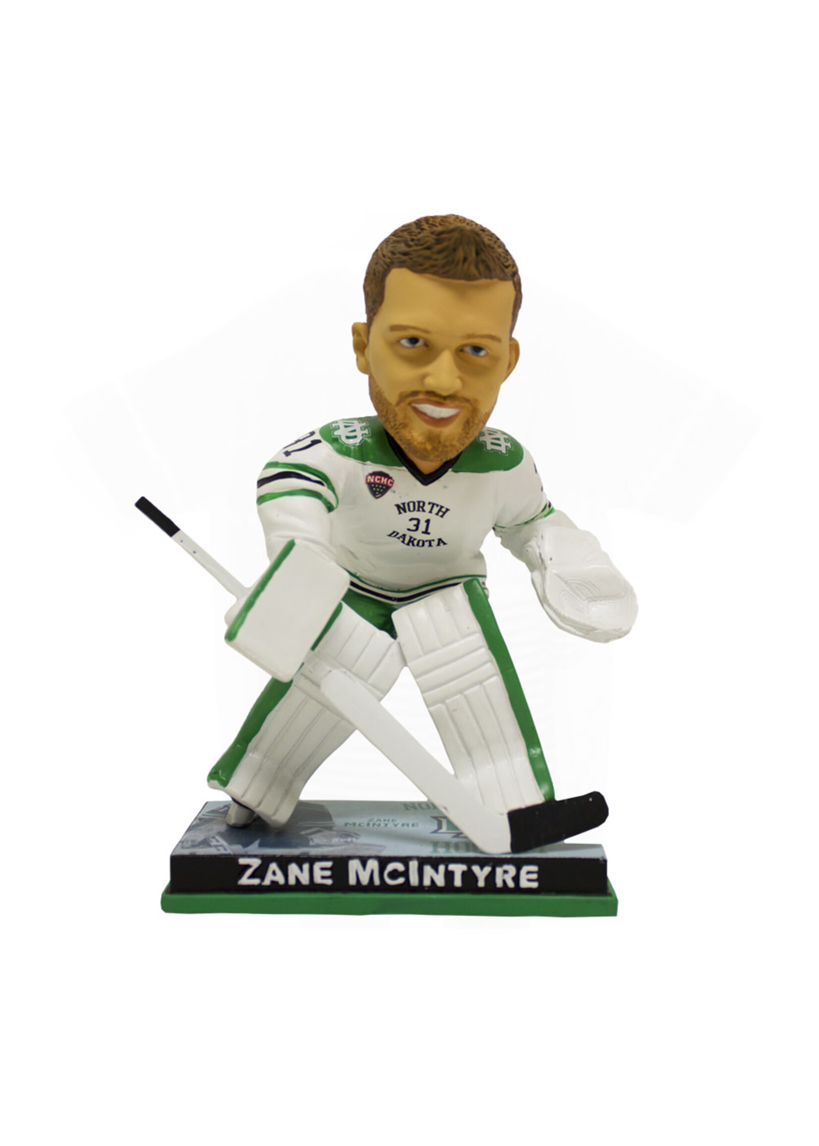 Forever Collectibles/ Tea Zane McIntyre Bobble - Home White Jersey