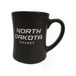 Matte North Dakota Hockey 16oz Mug Black