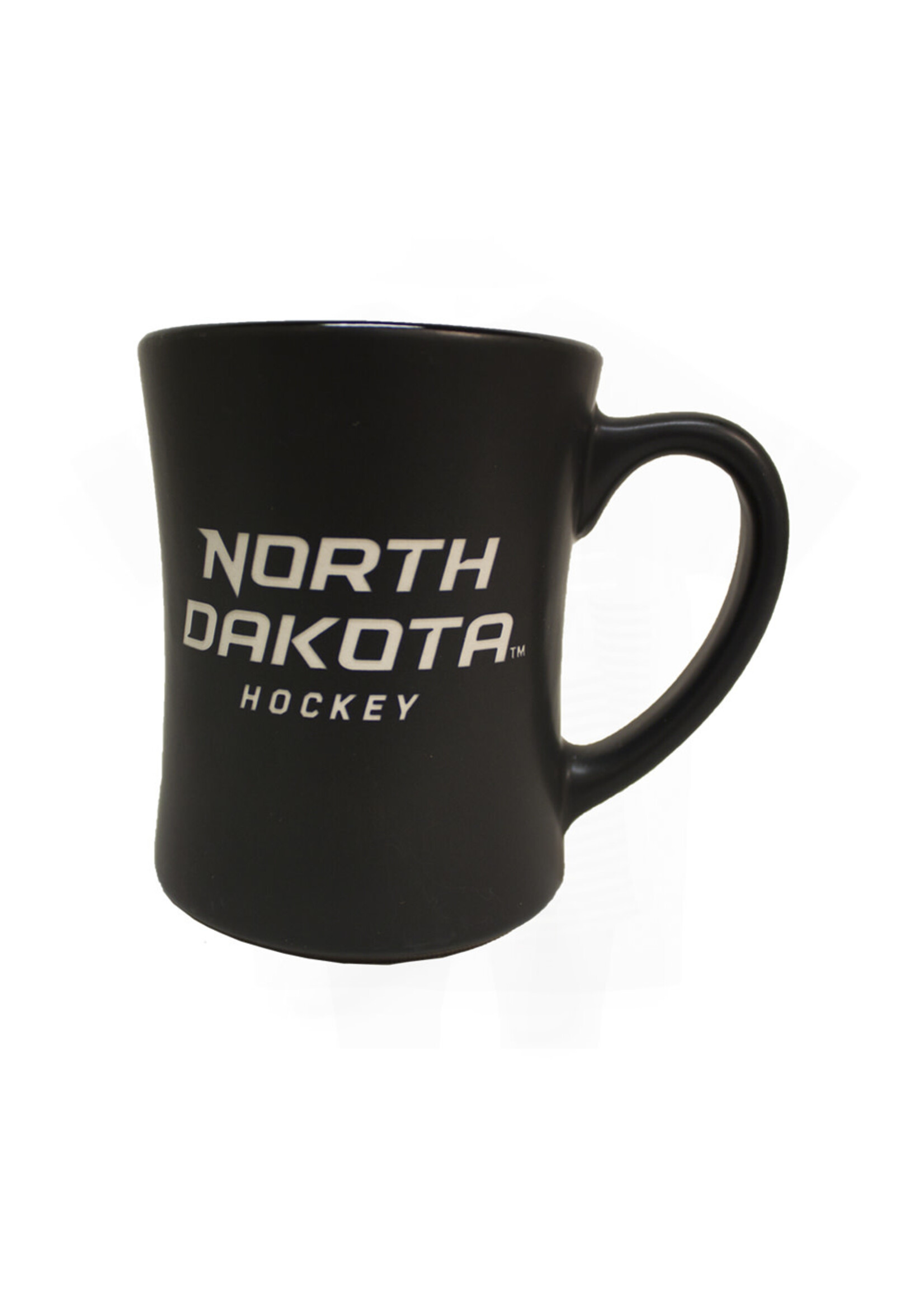 Matte North Dakota Hockey 16oz Mug Black