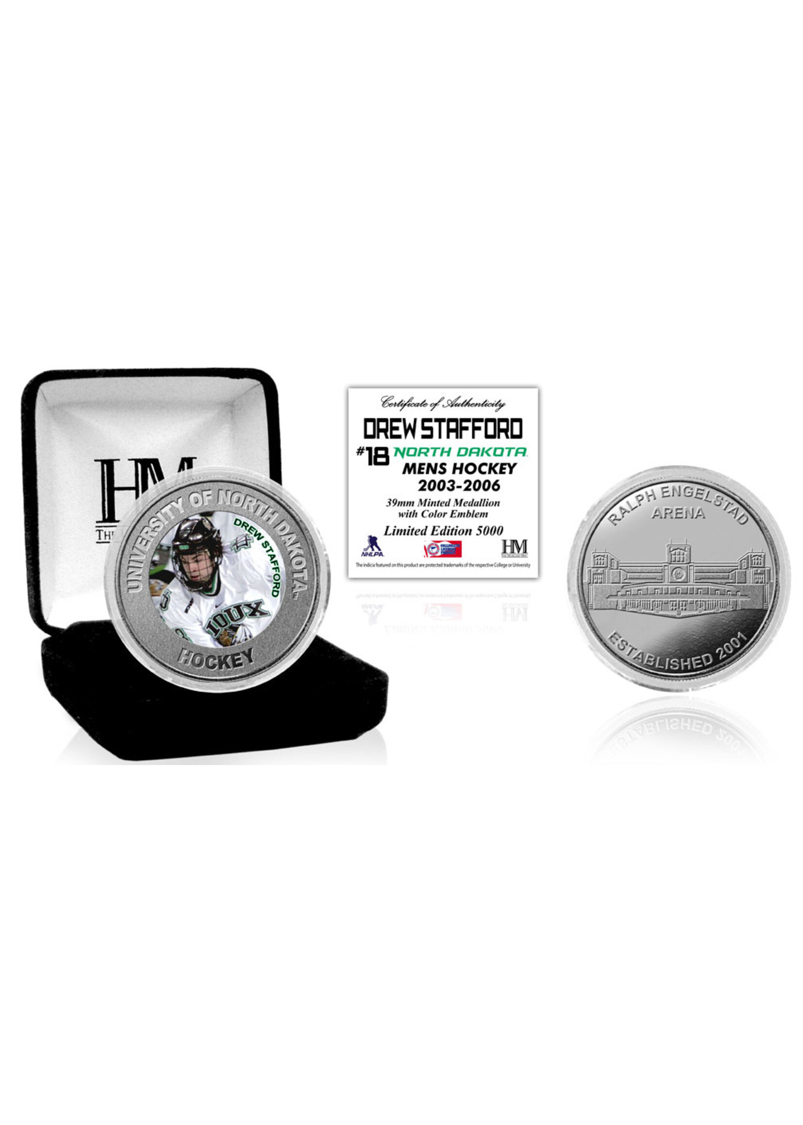 UND Alumni Coin Drew Stafford