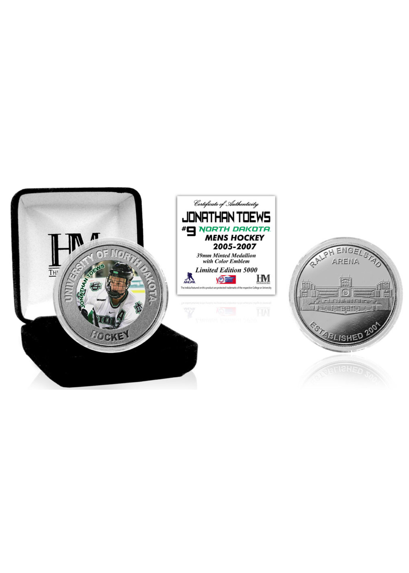 The Highland Mint UND Alumni Coin Jonathan Toews