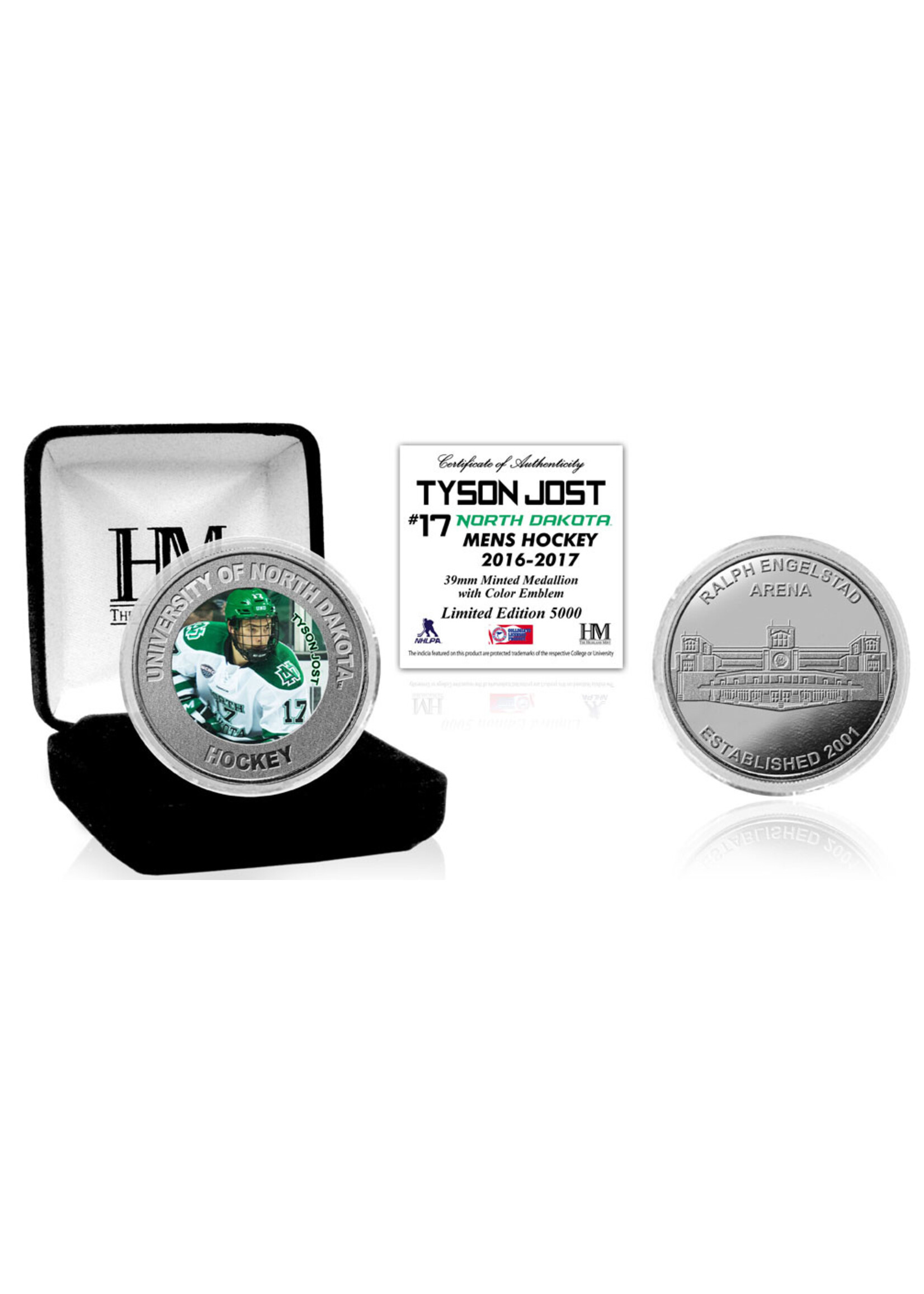The Highland Mint UND Alumni Coin Tyson Jost