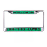 Wincraft UND Fighting Hawks Metal License Plate Frame