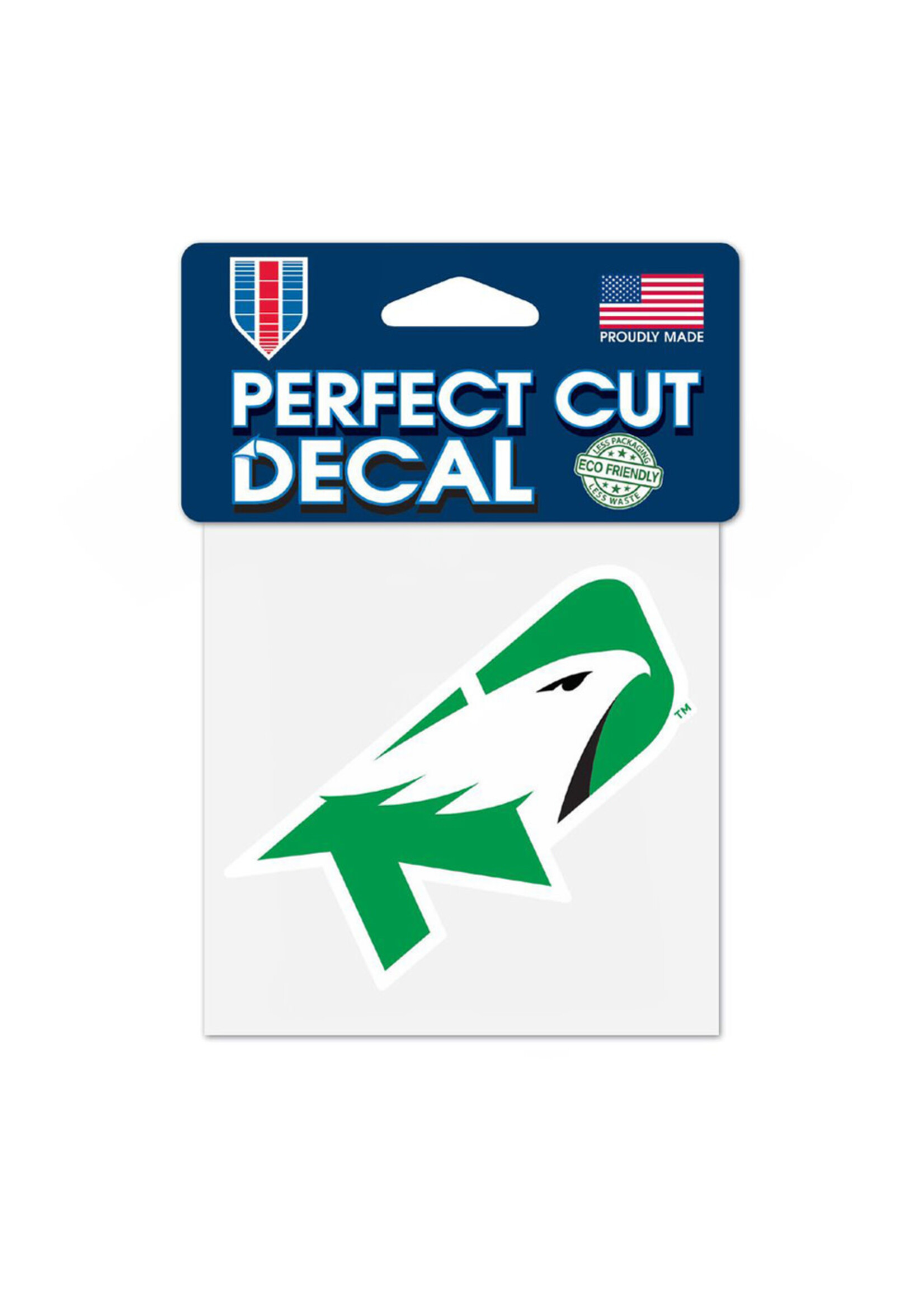 Wincraft Fighting Hawks 4x4 Logo Decal