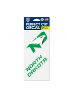 Wincraft 2 Pack University of North Dakota 4"x4" Decals