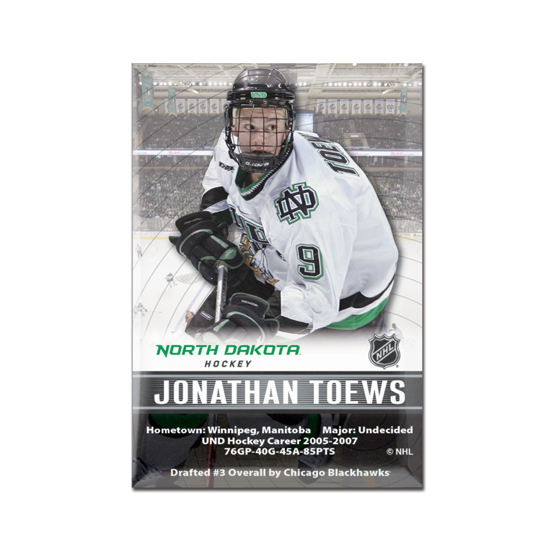 North Dakota Fighting Sioux Hockey Jerseys 9 Jonathan Toews # 7 TJ