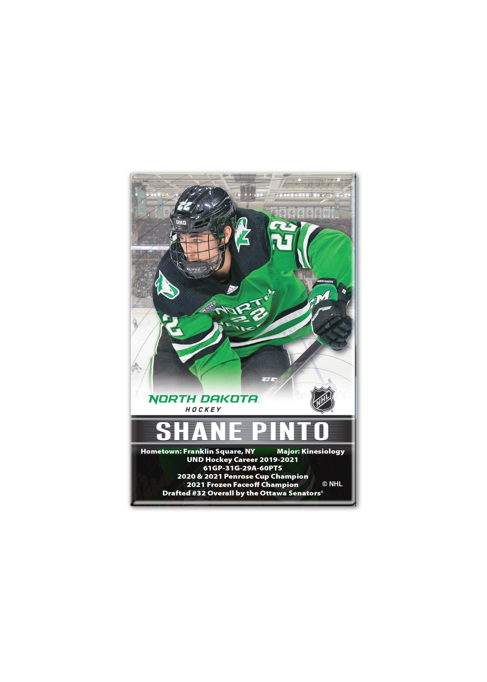 Wincraft UND Alumni Magnet Shane Pinto