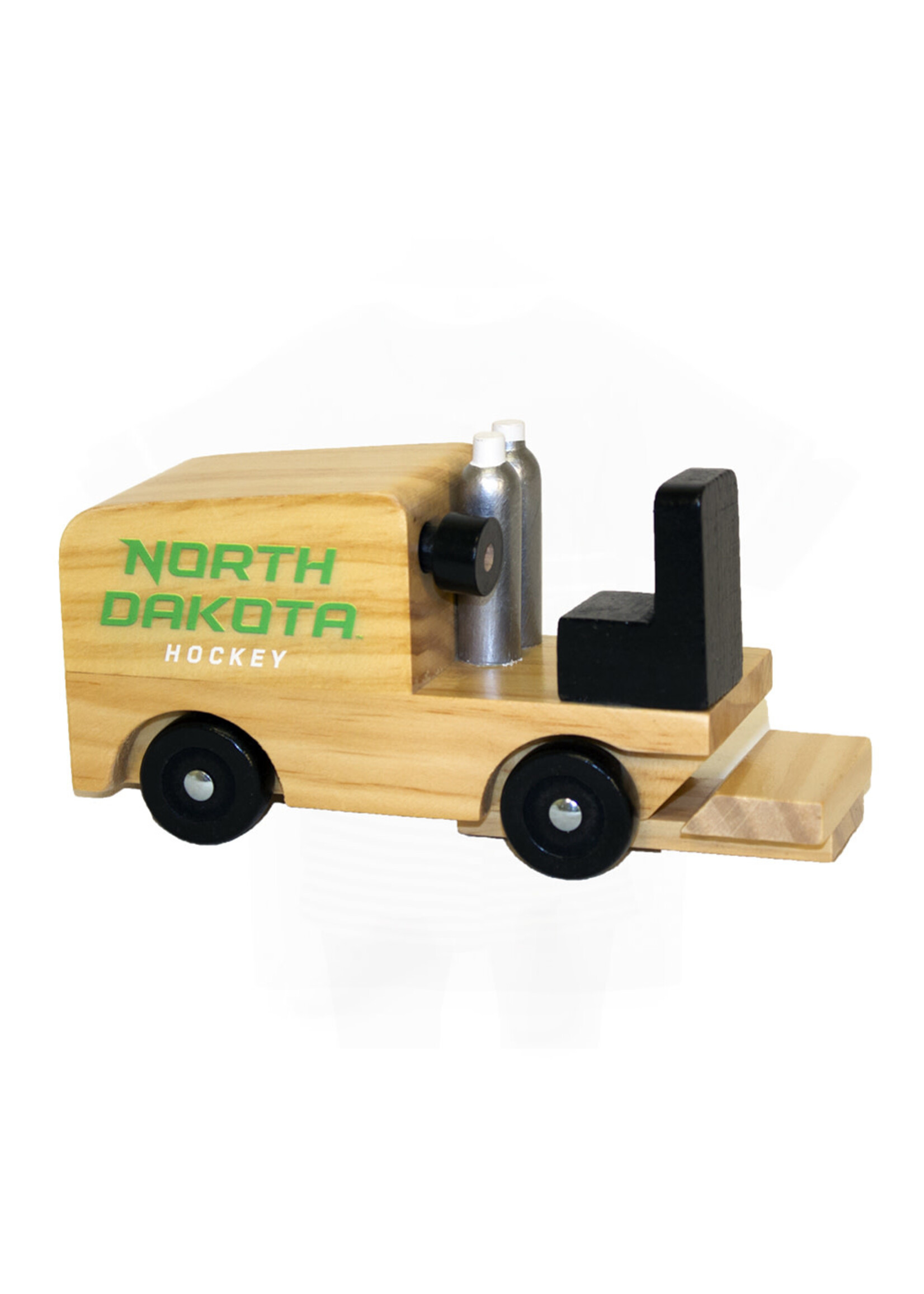 Neil Enterprise Wooden North Dakota Hockey Zamboni