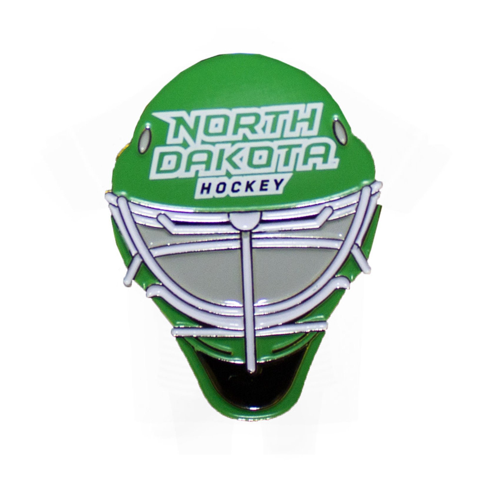 North Dakota Hockey Goalie Mask Pin