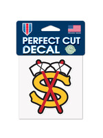 Wincraft S-Tomahawk Logo 4"x4" Color Decal