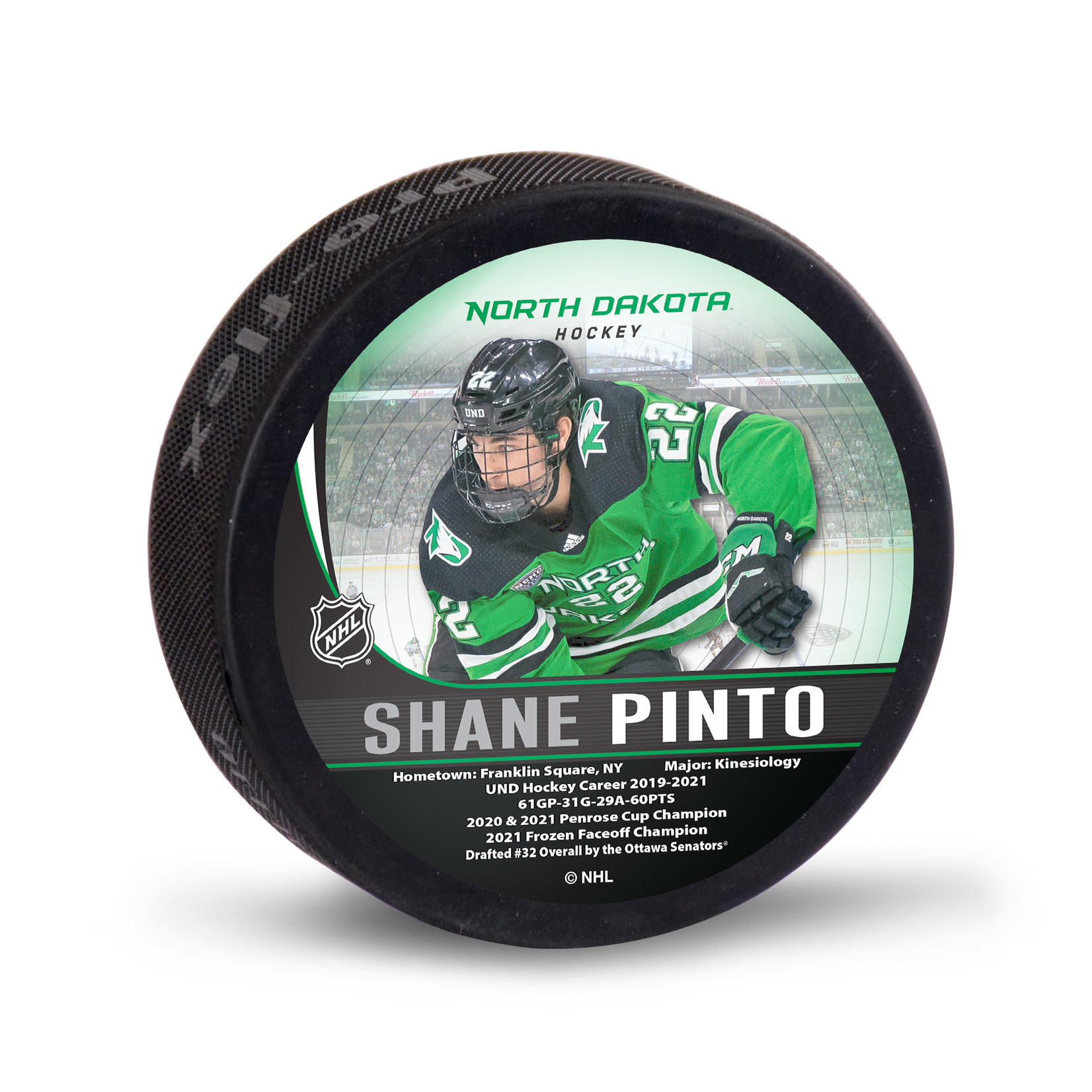 Wincraft UND Alumni Shane Pinto Puck