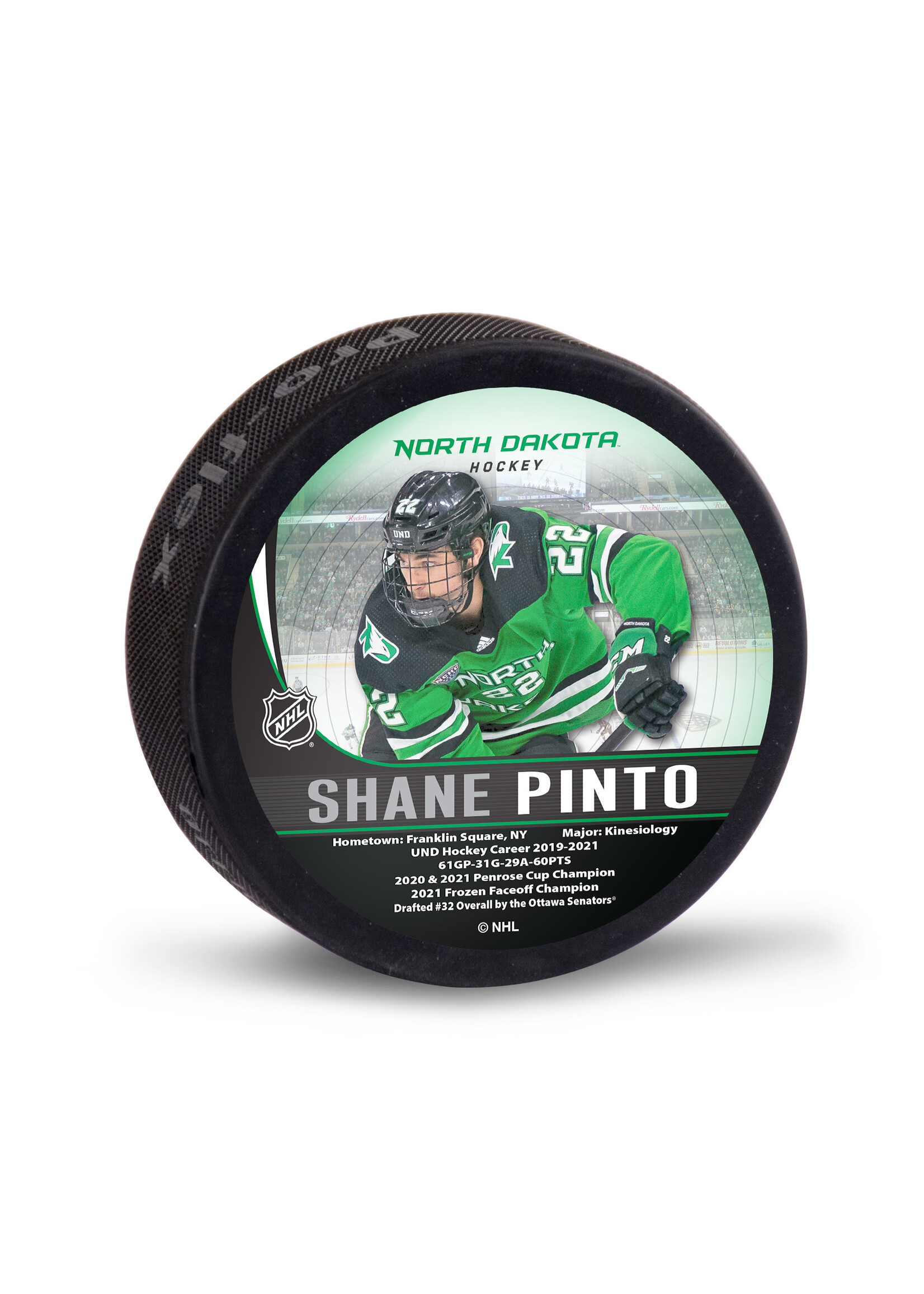 Wincraft UND Alumni Shane Pinto Puck