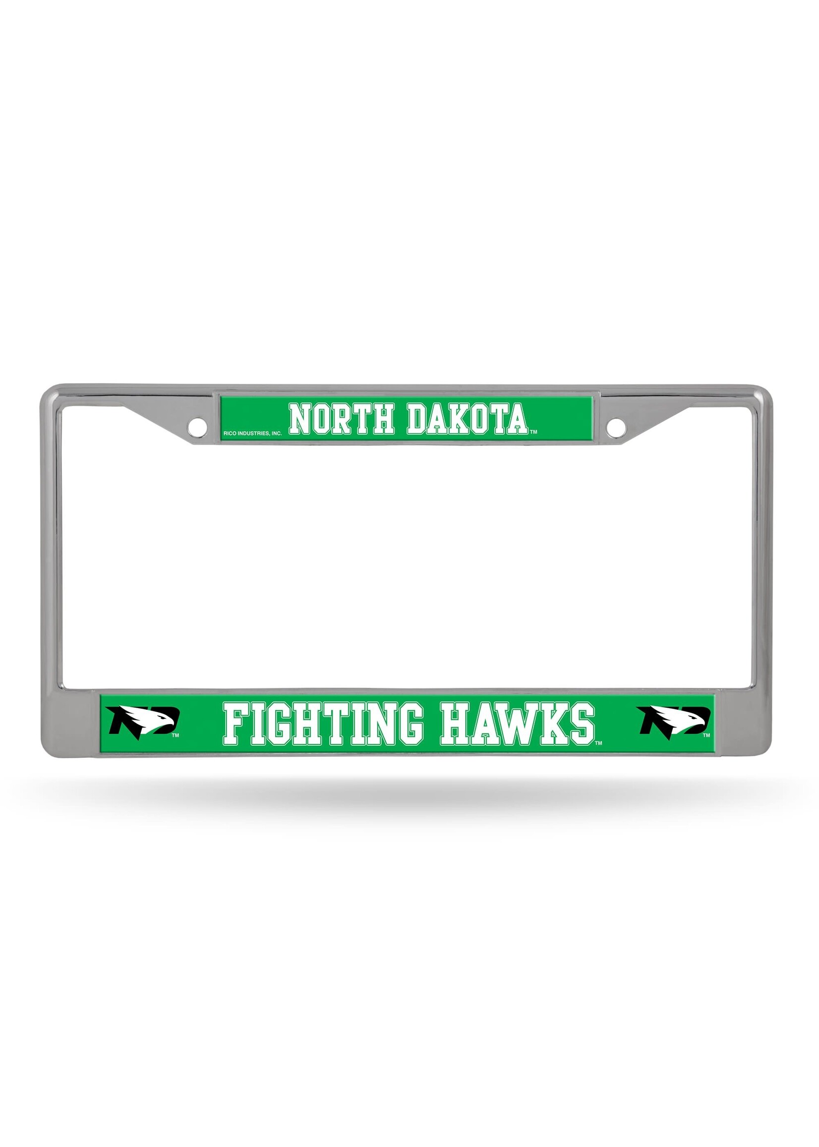 Rico Industries North Dakota Fighting Hawks License Plate Frame