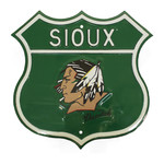 Fighting Sioux Route Sign