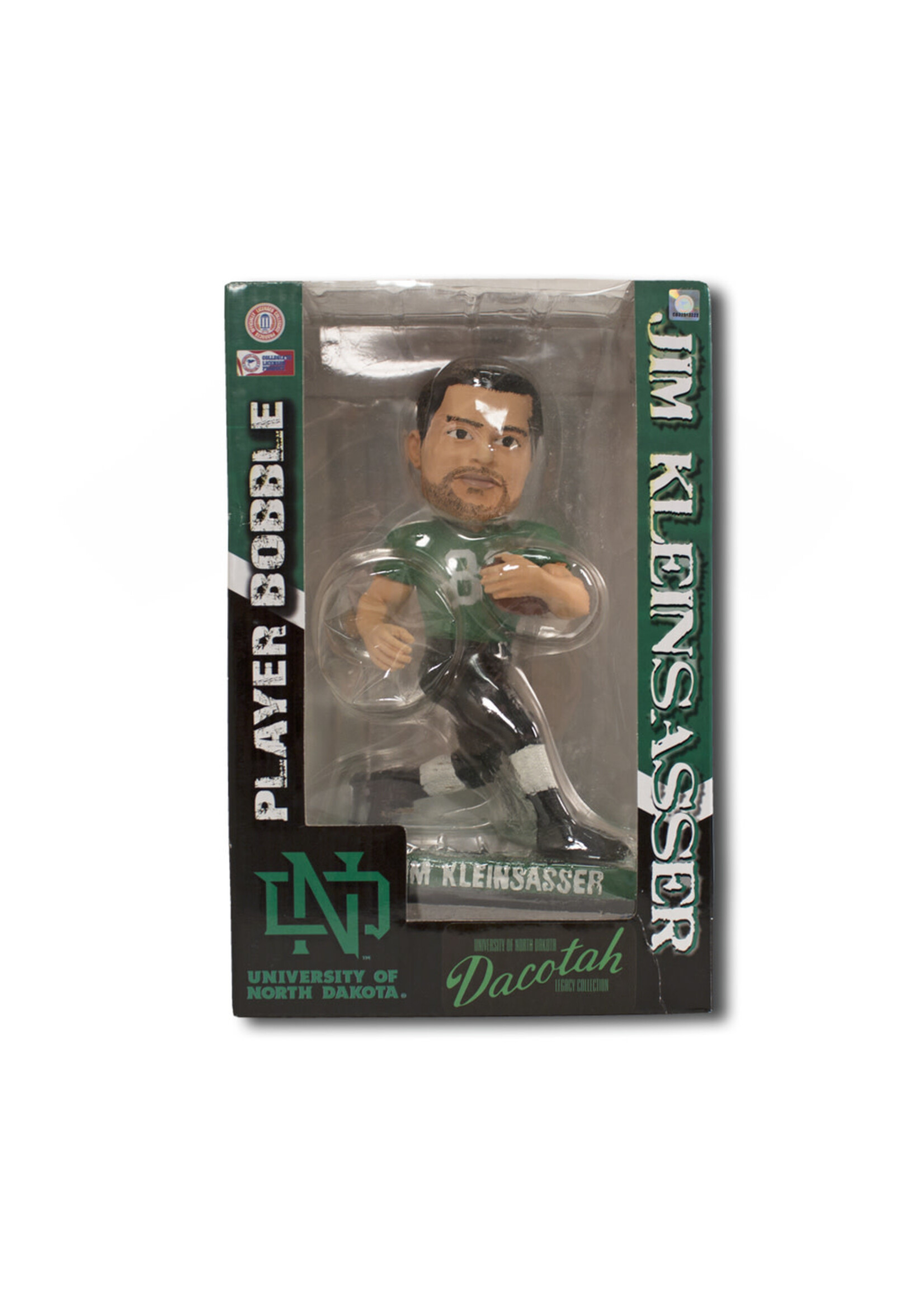 Forever Collectibles/ Tea Jim Kleinsasser UND Football Bobble