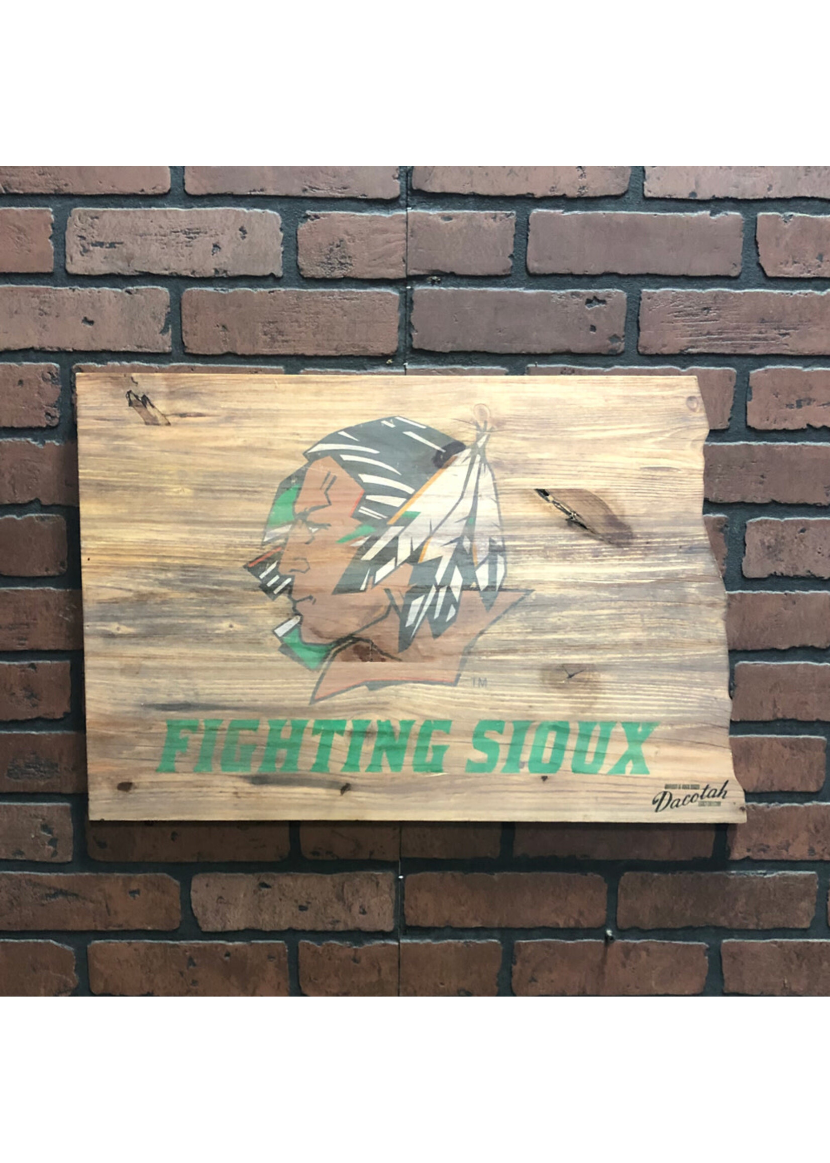 Fighting Sioux On State of North Dakota