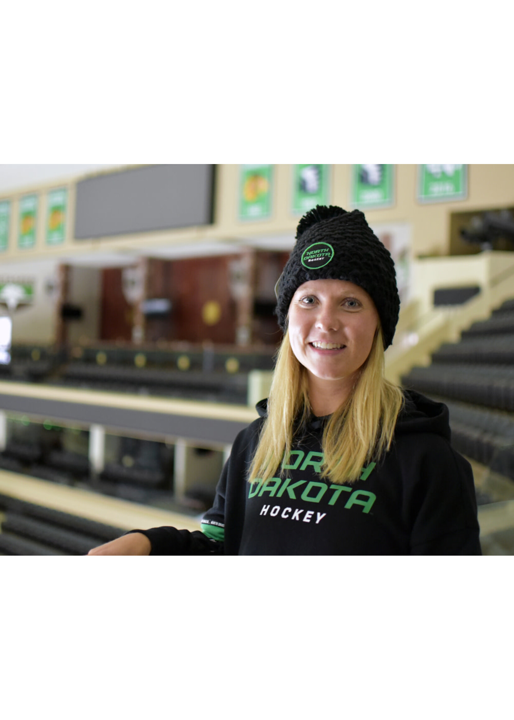 ZooZatZ North Dakota Hockey Bundle Up Beanie