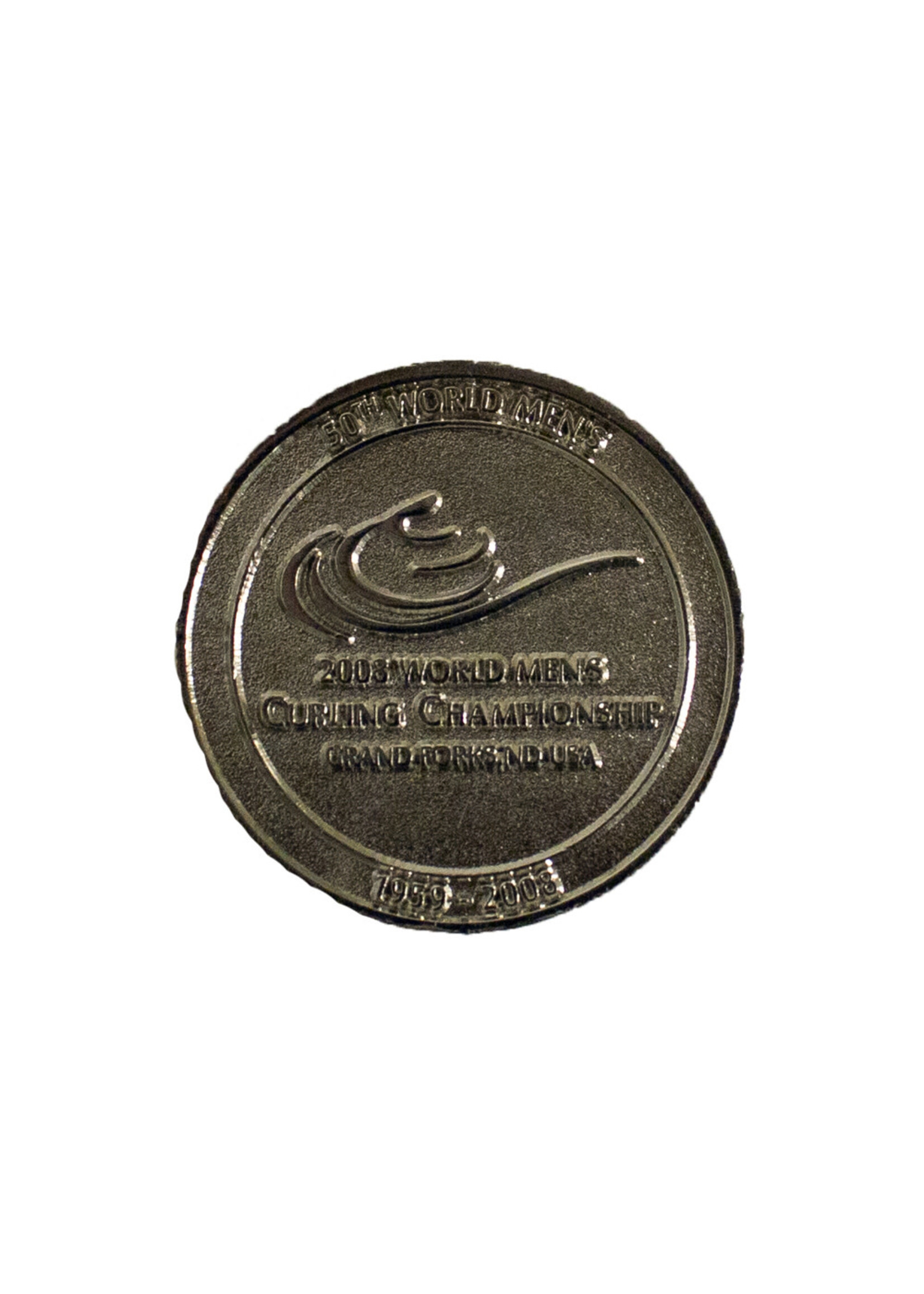2008 World Curling Ralph Engelstad Arena Coin