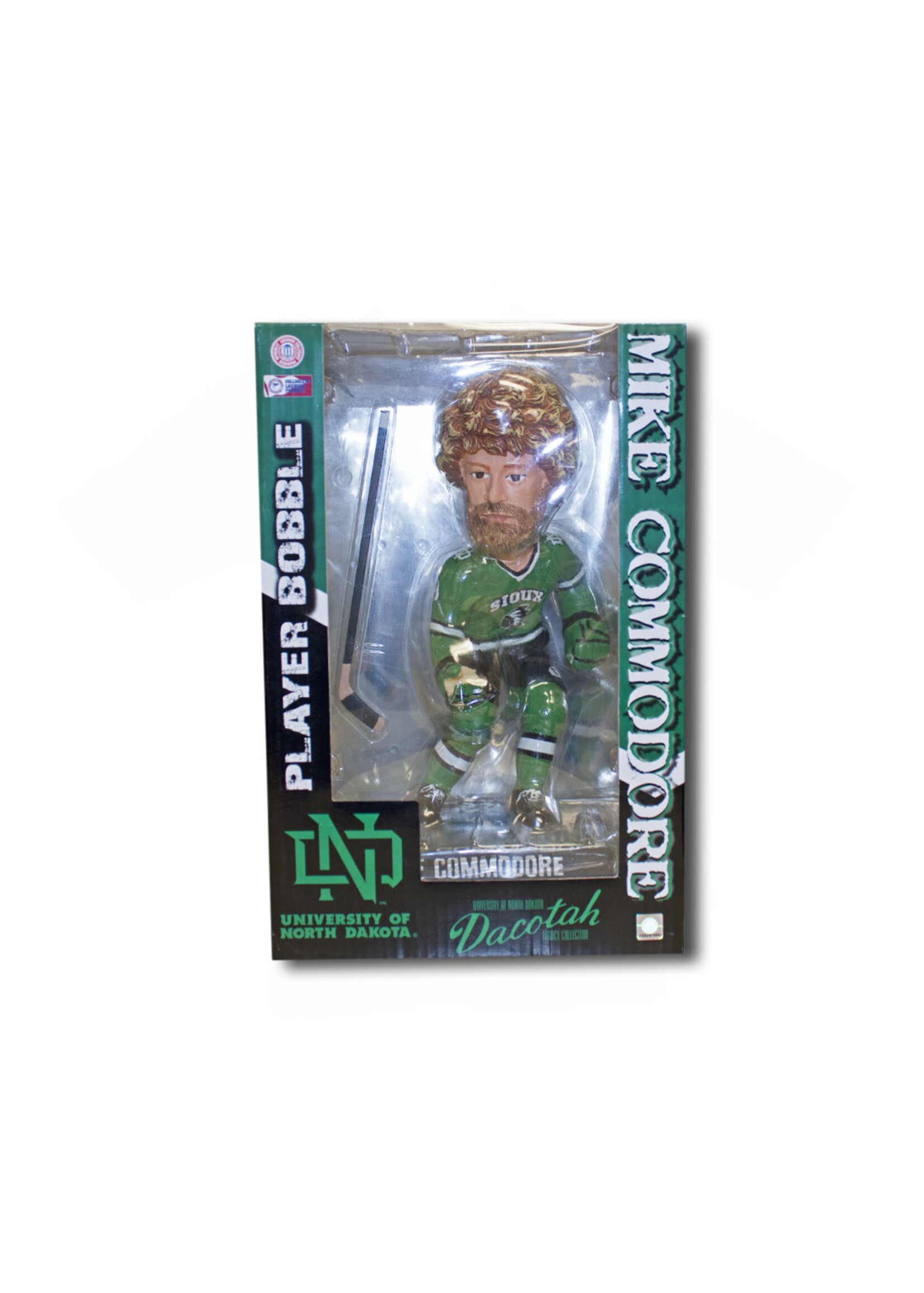 Forever Collectibles/ Tea Mike Commodore Bobble - Away Green Jersey