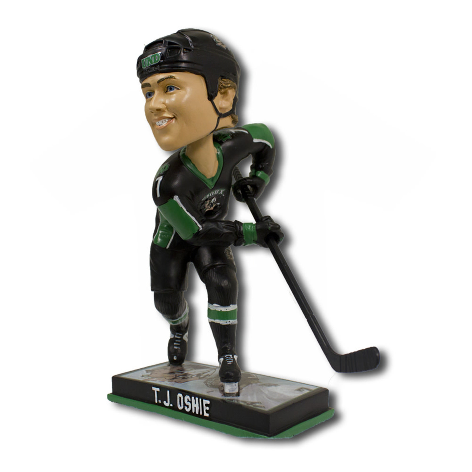 Forever Collectibles/ Tea T.J. Oshie Bobble - Alt Black Jersey