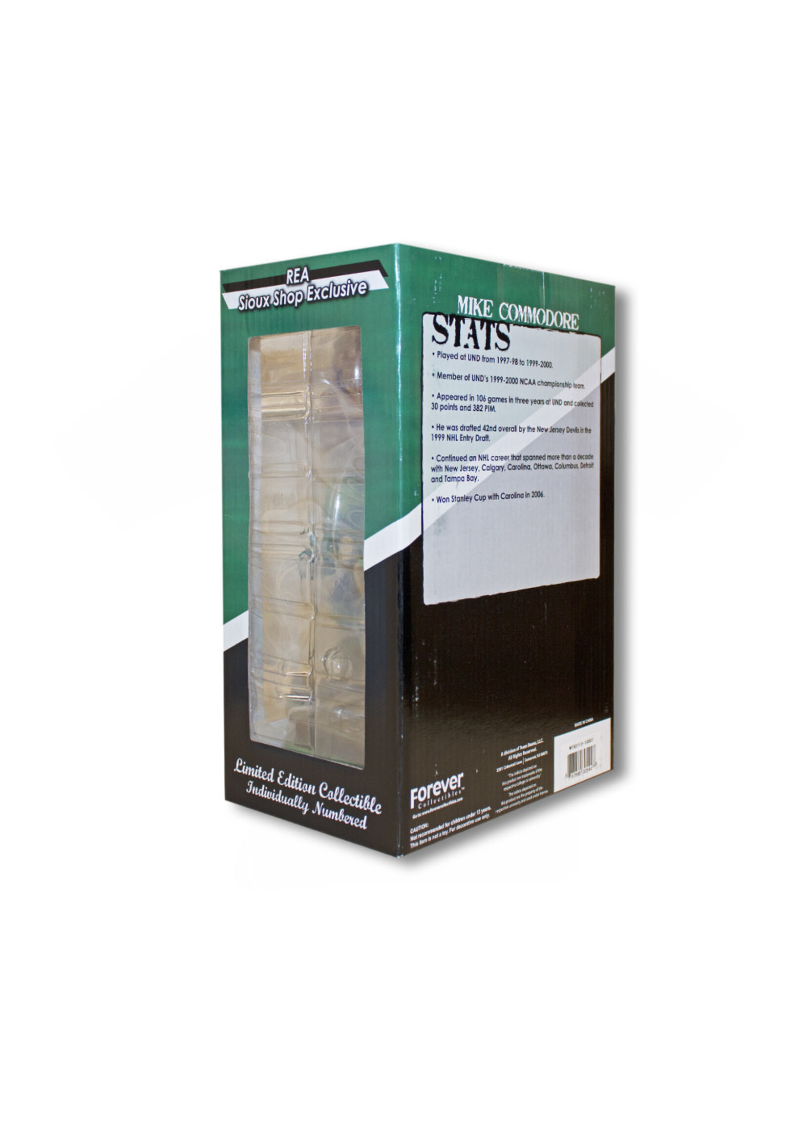 Forever Collectibles/ Tea Mike Commodore Bobble - Away Green Jersey