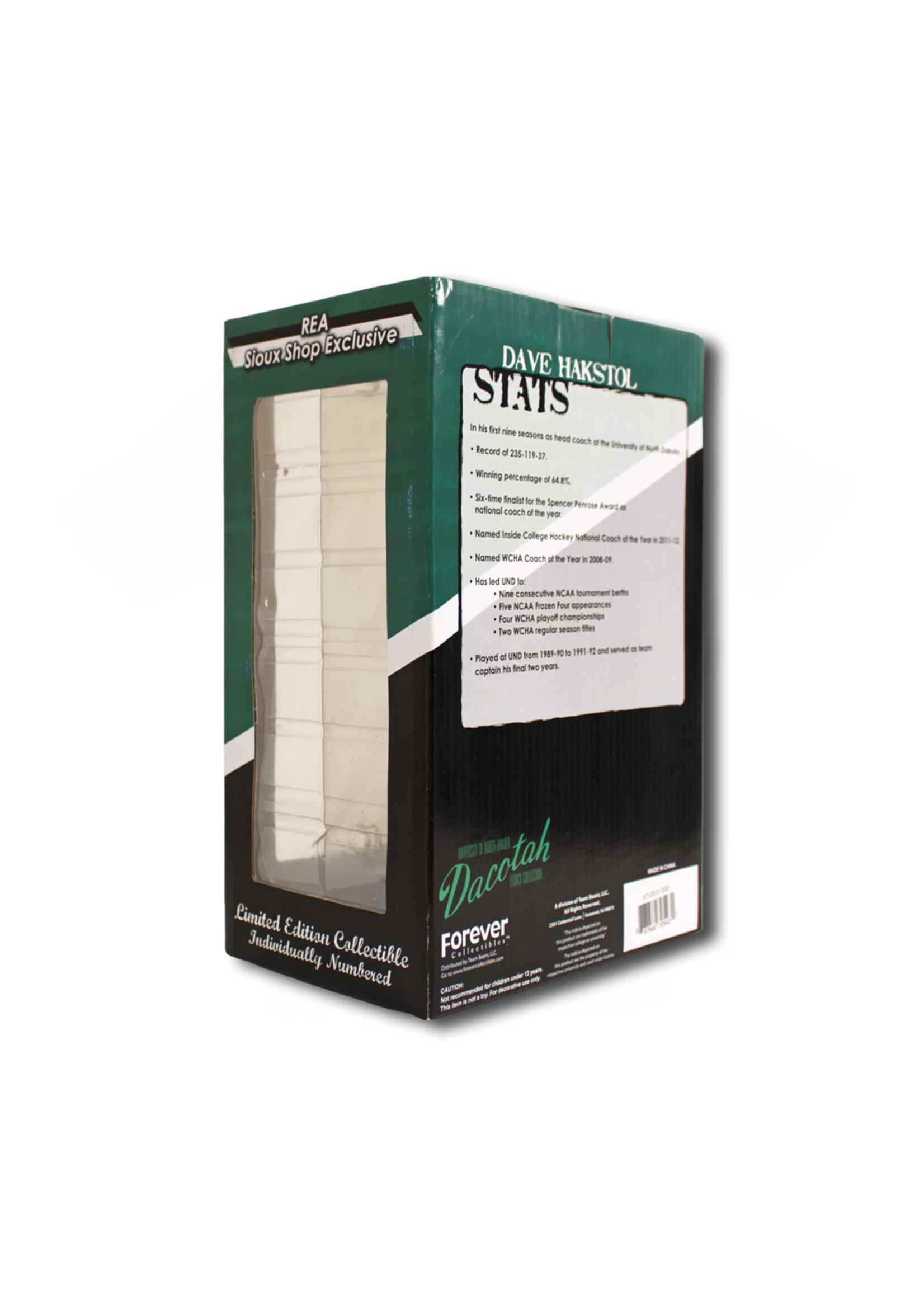 Forever Collectibles/ Tea Coach Dave Hakstol Bobble