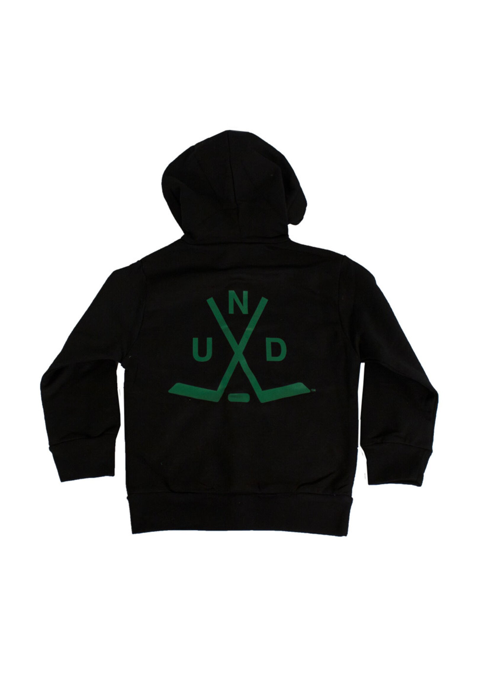 Creative Knitwear North Dakota Hockey Snap Hooded Jacket