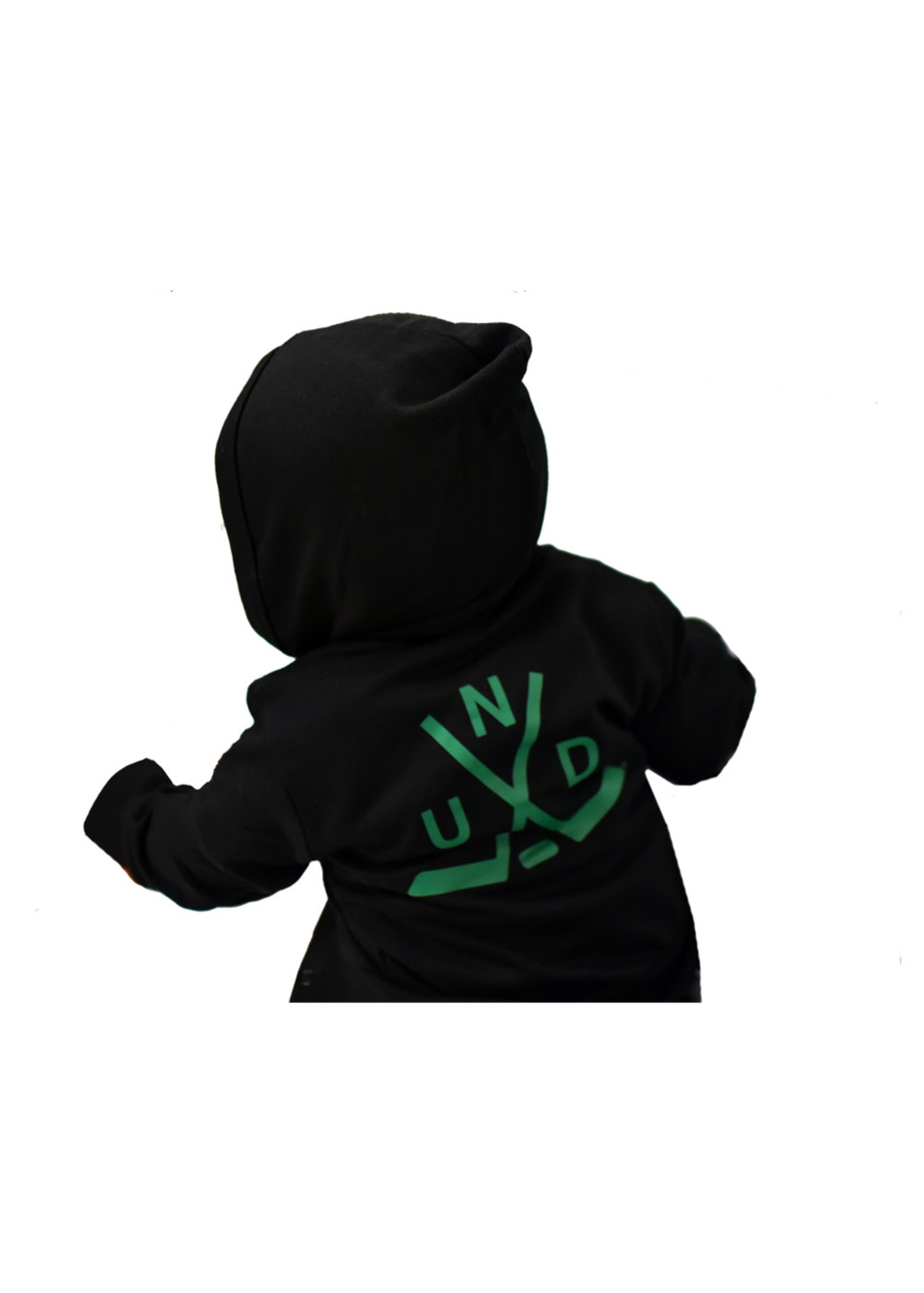 Creative Knitwear North Dakota Hockey Snap Hooded Jacket