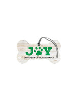 L2Brands University of North Dakota Joy Bone Shaped Ornament