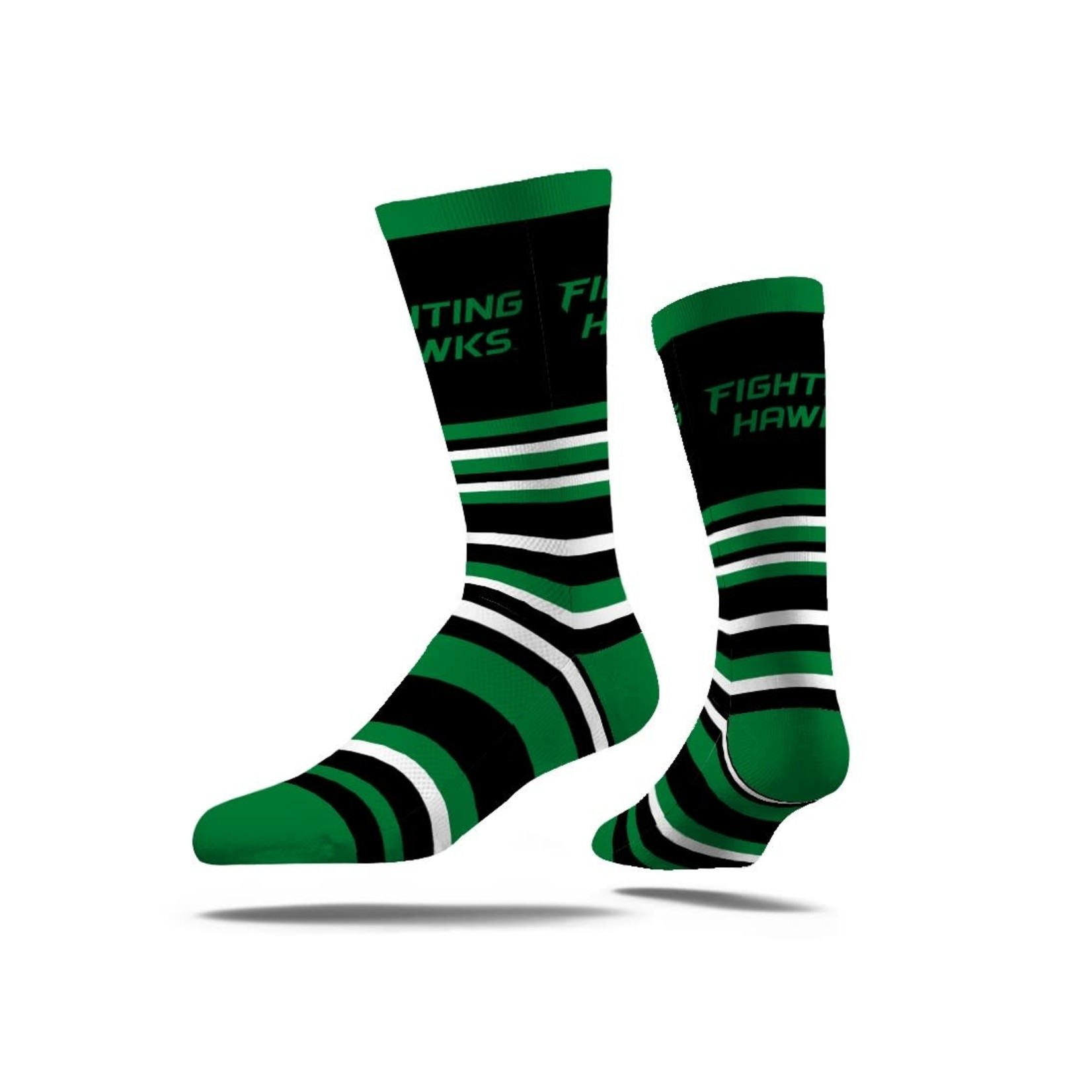 Strideline Strideline Eco Stripe Crew  Sock