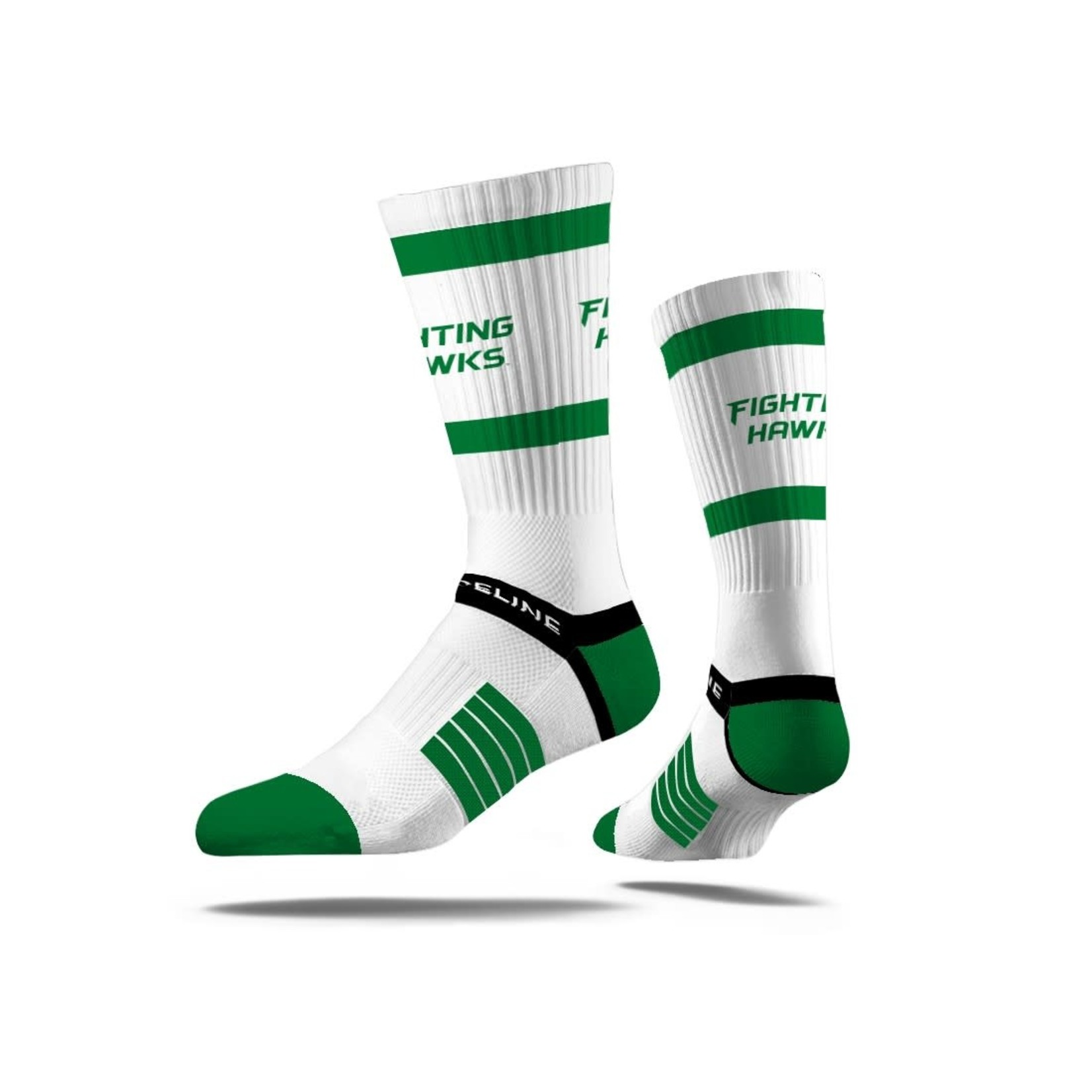 Strideline Strideline Premo Fighting Hawks Crew  Sock