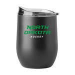 Logo Brands ND Hockey 16oz Curved Tumbler