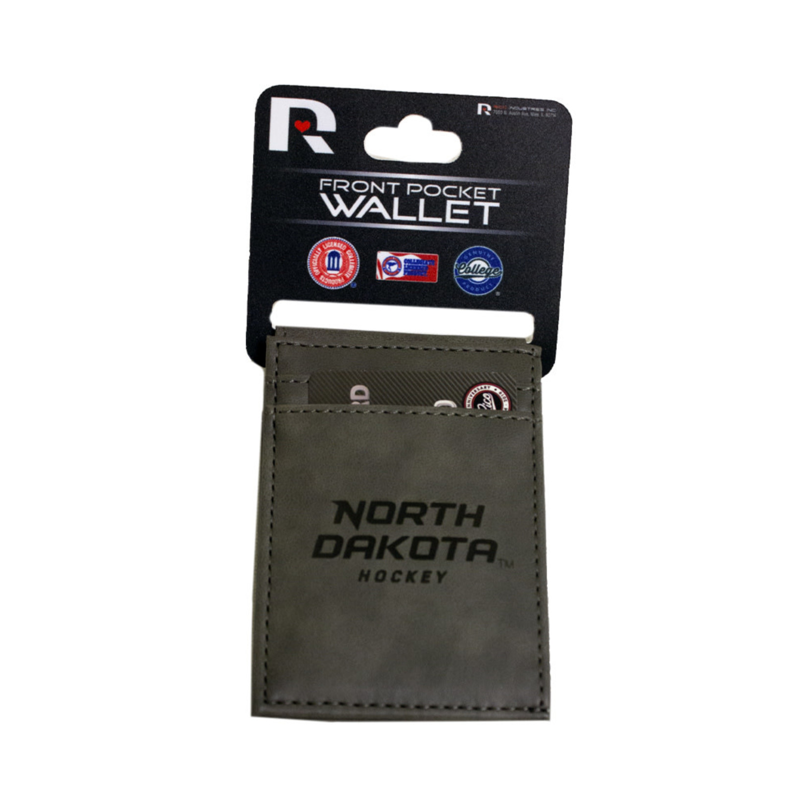 Rico Industries North Dakota Hockey Front Pocket Wallet