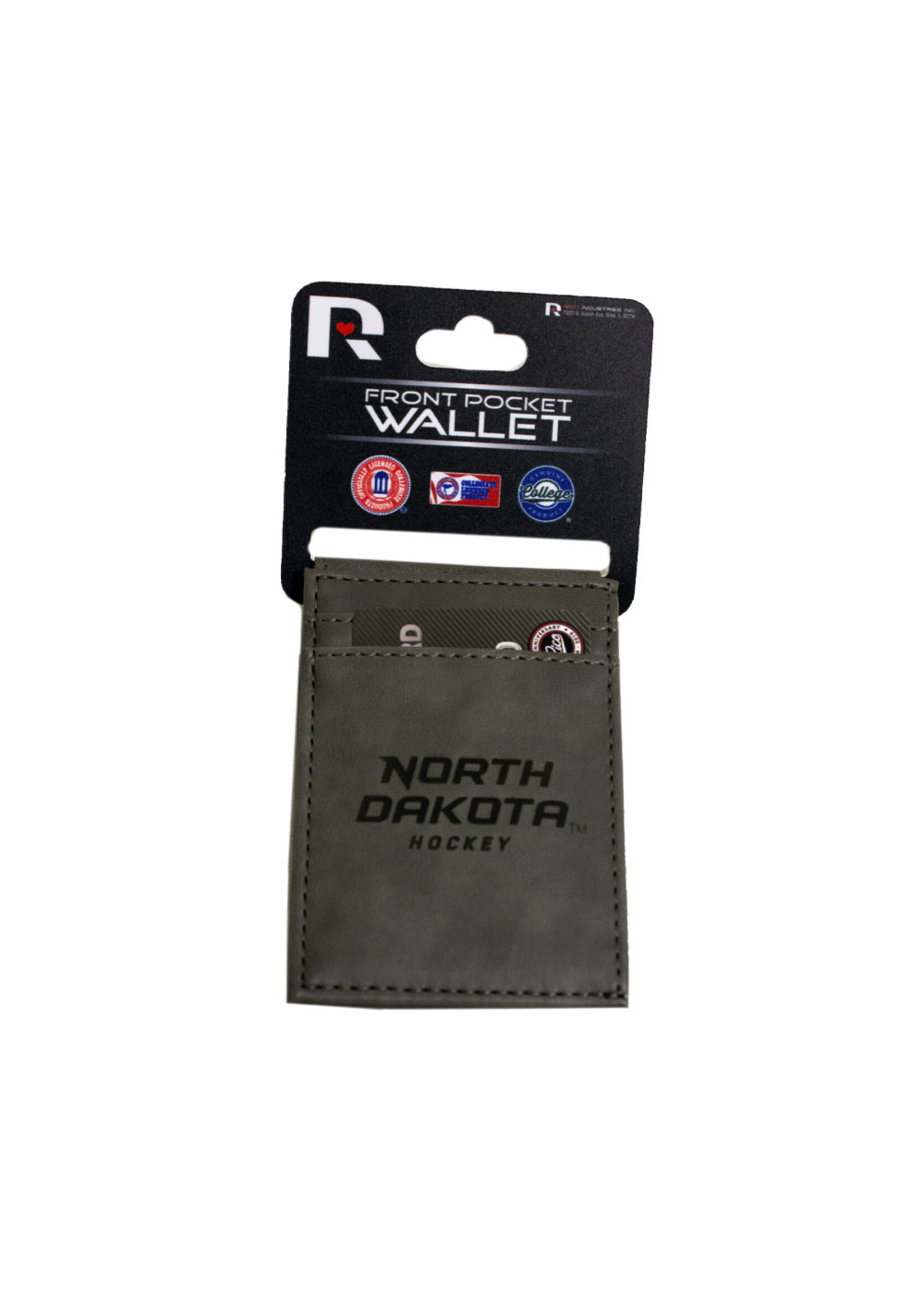 Rico Industries North Dakota Hockey Front Pocket Wallet