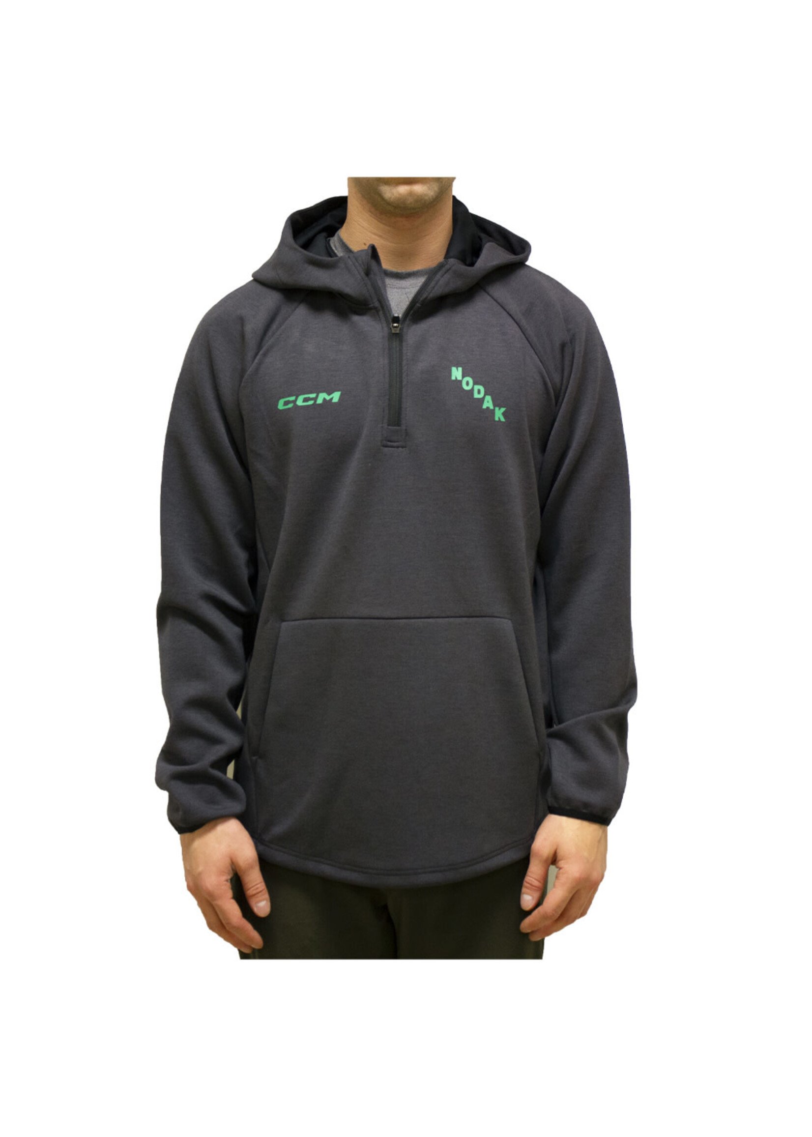 CCM Hockey CCM Hockey 1/4 Zip NODAK Hood