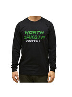 AHUNDYP UND Football Text Long Sleeve Tee