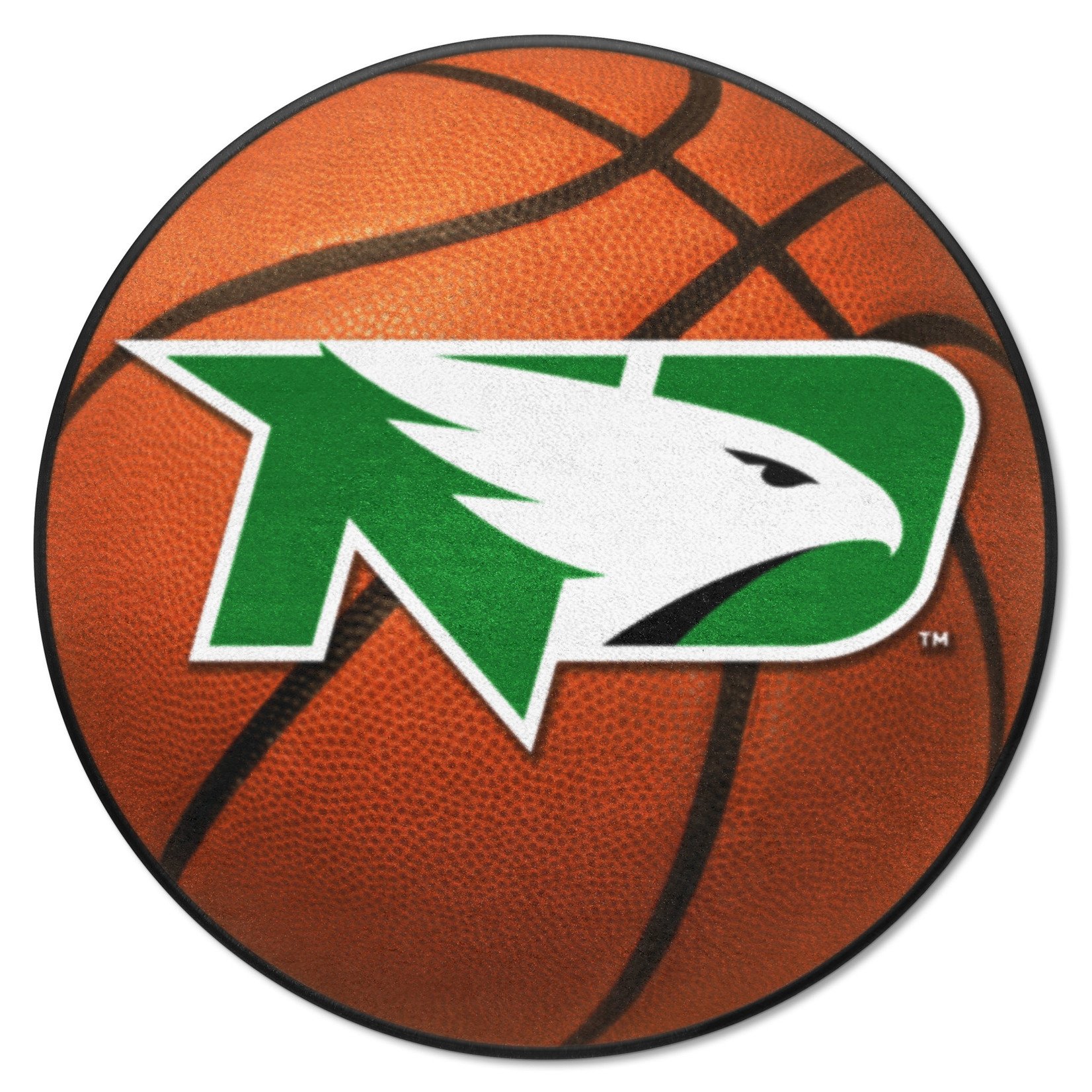 Fan Mats Fighting Hawks  Basketball Mat