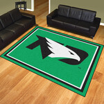 Fan Mats North Dakota Fighting Hawks 8'x10' Plush Area Rug