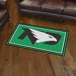 Fan Mats North Dakota Fighting Hawks 3'x5' Plush Area Rug