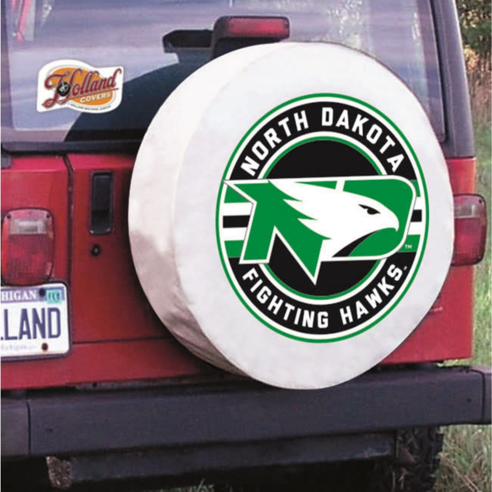 Holland Bar Stools University of North Dakota Fighting Hawks Tire Cover