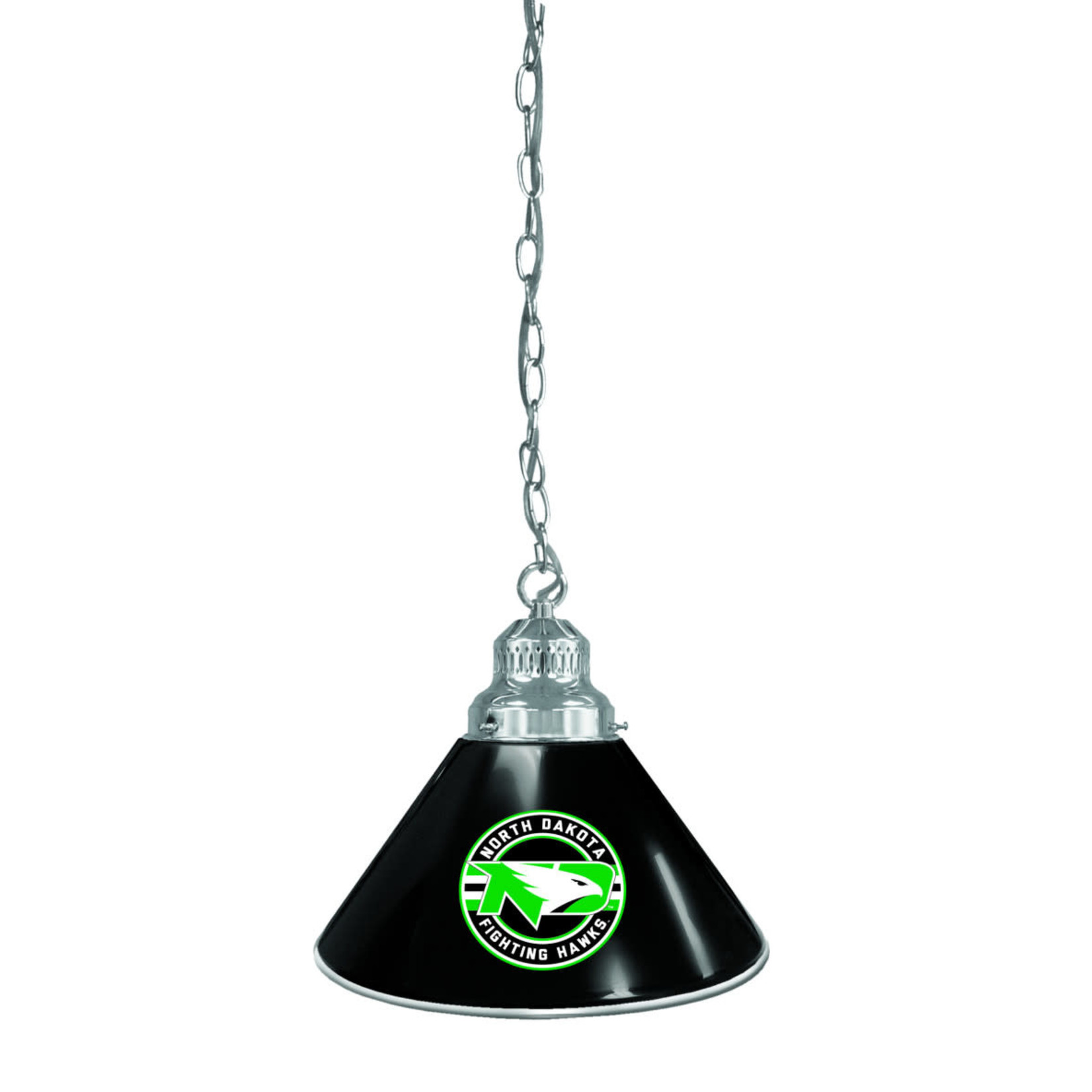 University of North Dakota Fighting Single Pendant Light - Sioux Shop at Engelstad Arena